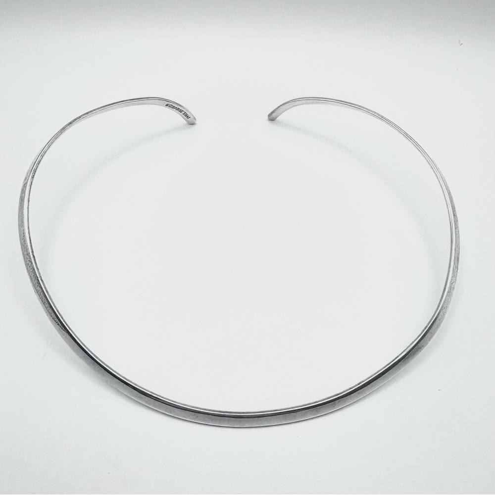 Studio Barse Silver Torque Collar Necklace